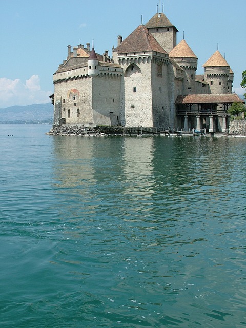 Le Château de Chillon à Montreux.